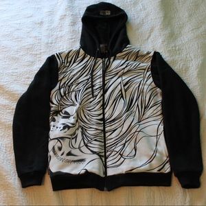 Upper Playground Zip-Up Thermal Hoodie 🤘🏽